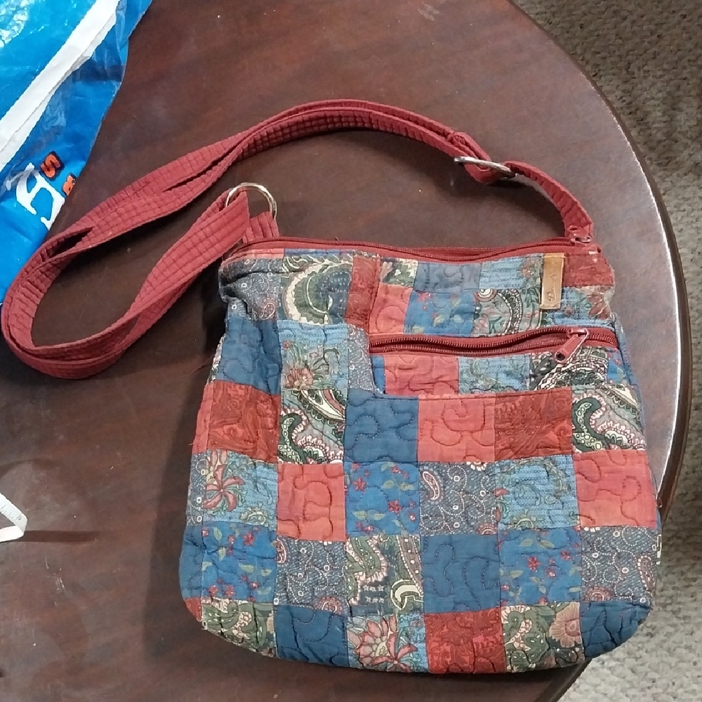 Donna Sharp Patchwork Shoulder Bag - image 1